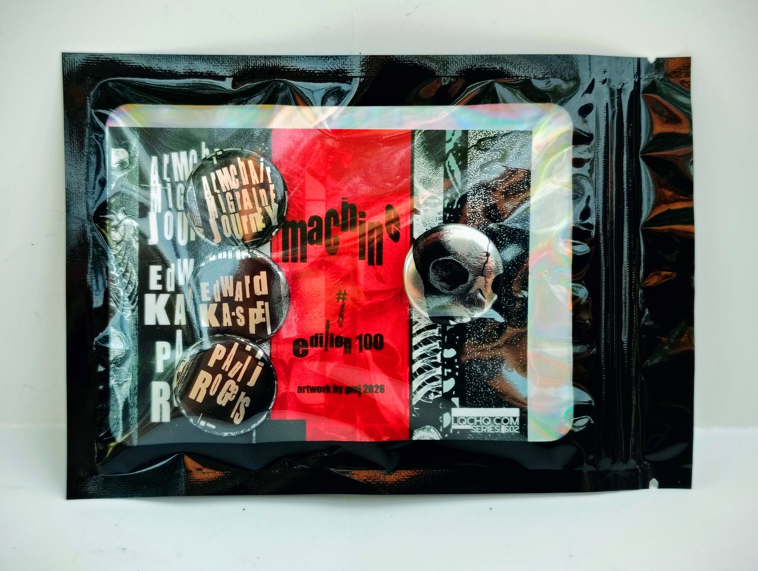 2 x tape/4 x badge edition: the infernal machine/machinemachinemachine set - Image 3