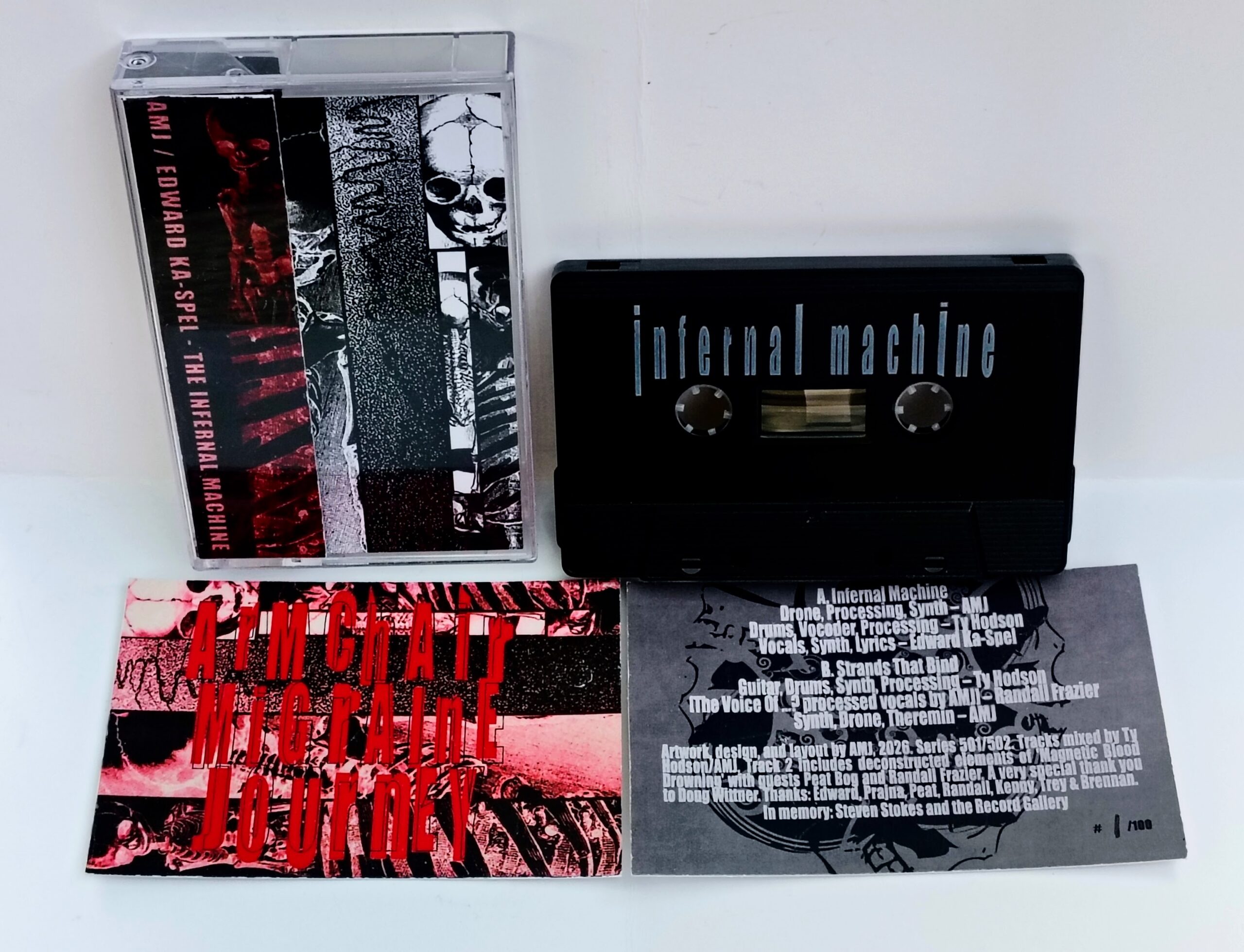 1 x tape: the infernal machine by armchair migraine journey / ka-spel